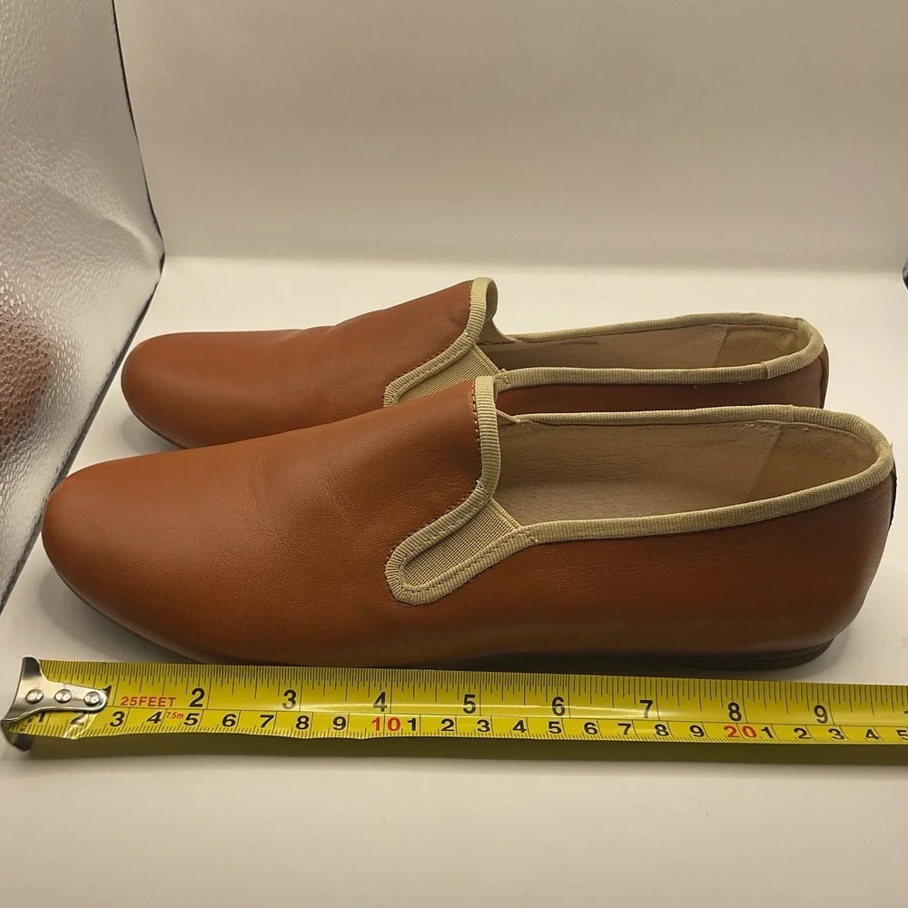 Venettini Hand Made Taylor 39 3/1 16 11 17 US Size 9‎ Brown Loafers